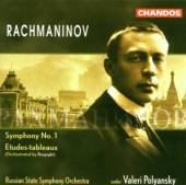 RACHMANINOV/RESPIGHI  - CD SYMPHONY NO.1/CINQ ETUDES