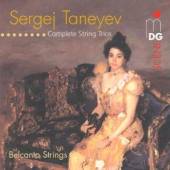 TANEYEV S.  - CD COMPLETE STRING TRIOS