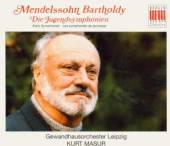 MENDELSSOHN BARTHOLDY F.  - CD EARLY SYMPHONIES-JUGENDSY