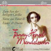 FANNY MENDELSSOHN-HENSEL (1805  - CD CHORLIEDERDUETTETERZETTE