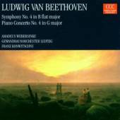 BEETHOVEN L. V.  - CD SYMPHONY NO.4,PIANO CONCE