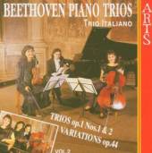 BEETHOVEN L. V.  - CD PIANO TRIOS NO.1 & 2 OP.1