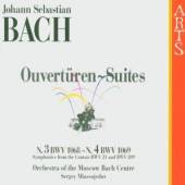 BACH JOHANN SEBASTIAN  - CD OUVERTUEEN NO.3 & 4