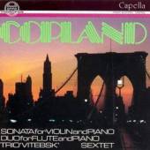 COPLAND A.  - CD SONATA F.VIOLIN & PIANO