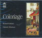 GALLIANO RICHARD/MIRABASSI GAB  - CD COLORIAGE