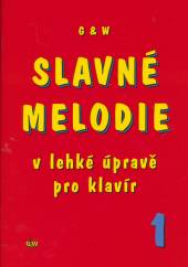  Slavné melodie v lehké úpravě pro klavír 1.díl+CD - supershop.sk