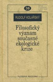  Filosofický význam současné ekologické krize - supershop.sk